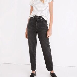 Madewell Baggy Tapered Jeans Black Size 24